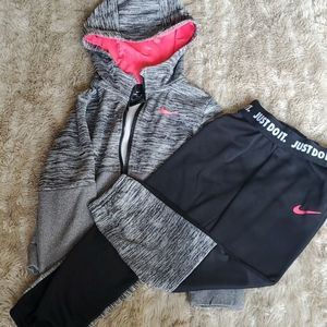 Girls Nike Pants and Coat set